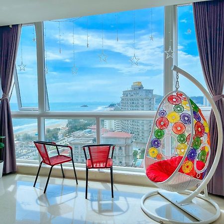 Can Ho Oasky,3 Phong View Dep Nhin Ra Bien,Nui Va Ho Bau Sen Vung Tau Exteriör bild
