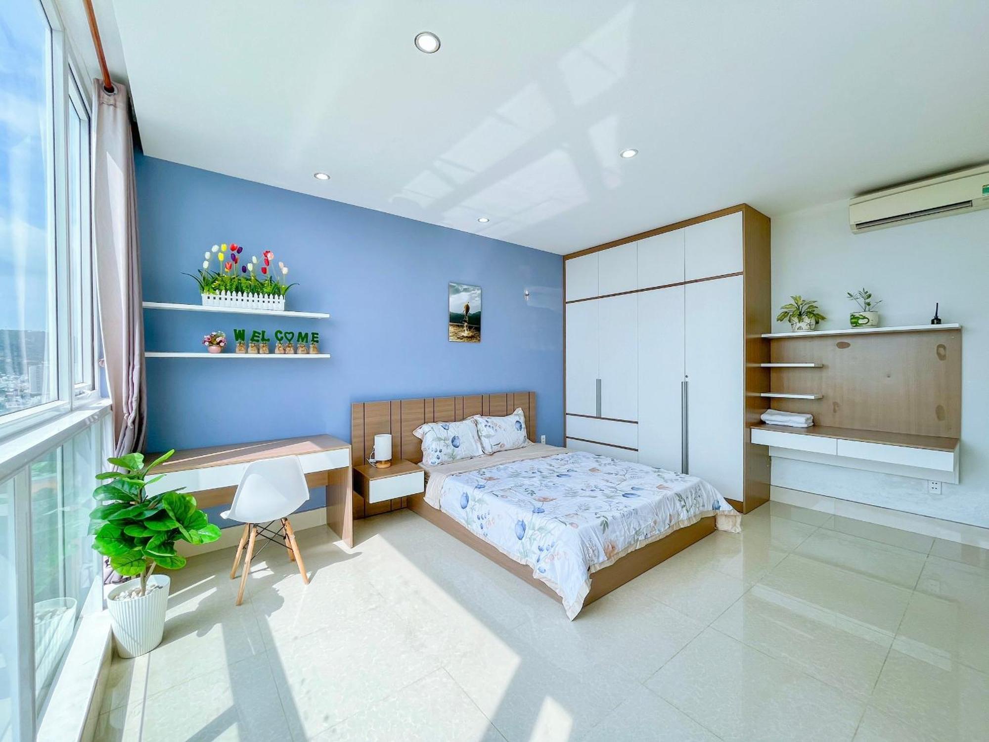 Can Ho Oasky,3 Phong View Dep Nhin Ra Bien,Nui Va Ho Bau Sen Vung Tau Exteriör bild