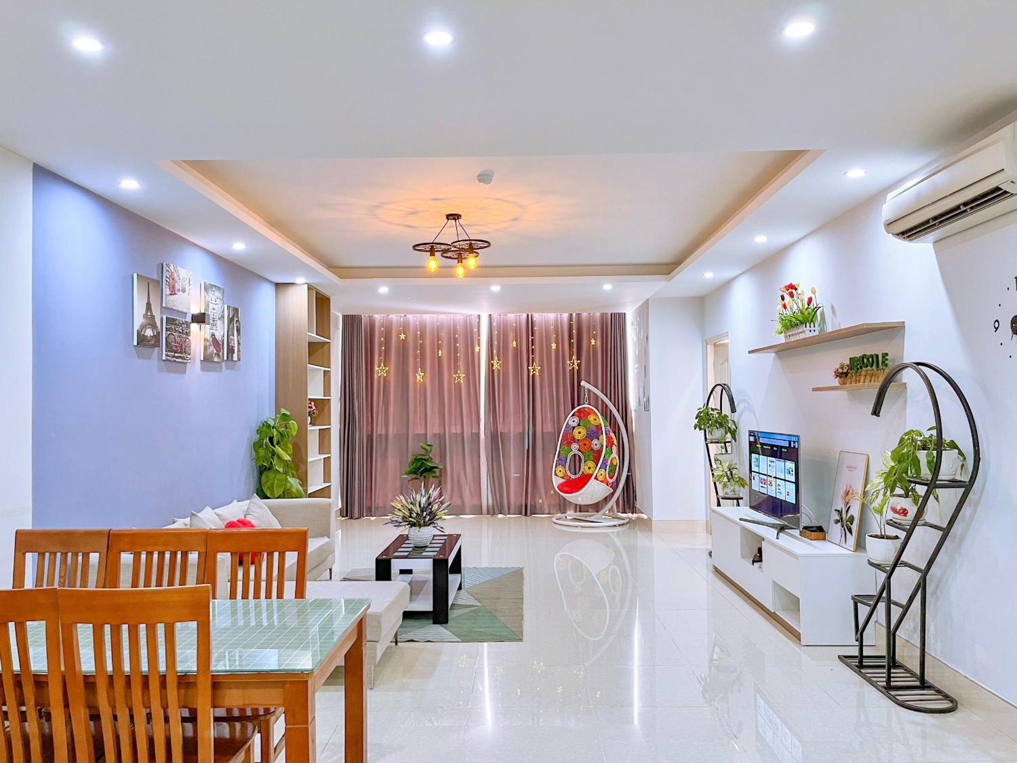 Can Ho Oasky,3 Phong View Dep Nhin Ra Bien,Nui Va Ho Bau Sen Vung Tau Exteriör bild
